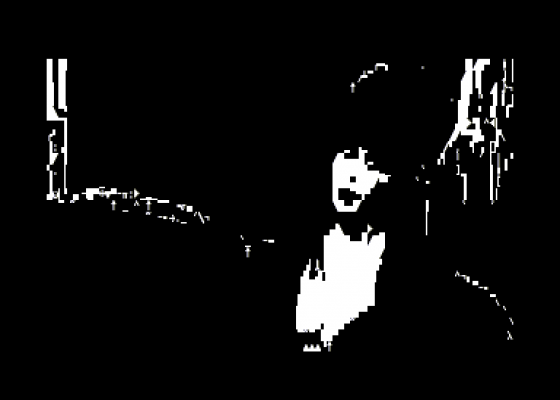 Elvira Maitresse Des Tenebres ASCII Animation