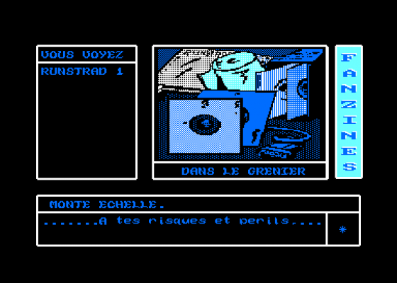 Fanzines Screenshot 5 (Amstrad CPC464)