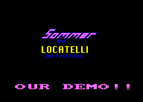 First Demo