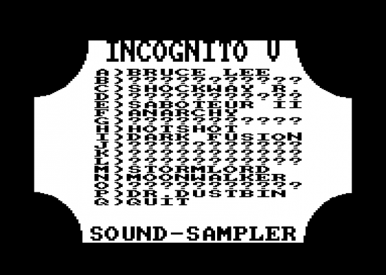 First Sound Sampler V1.0