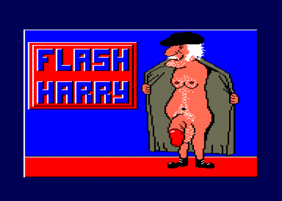 Flash Harry Screenshot 1 (Amstrad CPC464)