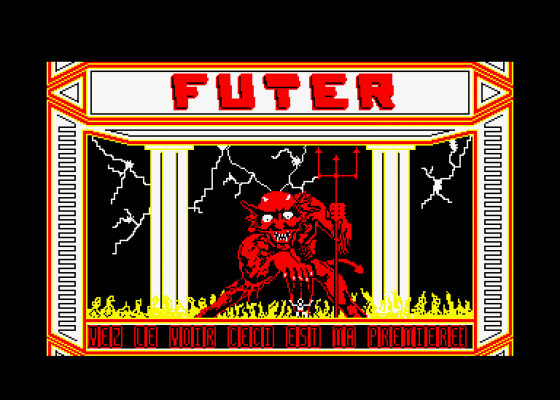 Futer 1 Screenshot 1 (Amstrad CPC464)