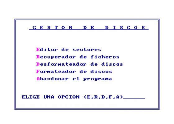 Gestor De Discos v1.0