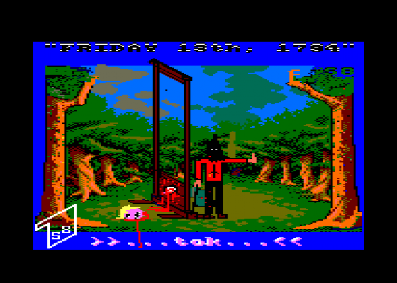 Guillotine Death Screenshot 5 (Amstrad CPC464)