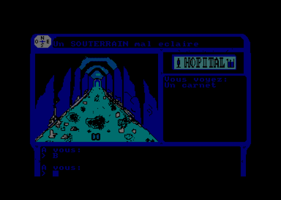 Hopital Danger! Screenshot 5 (Amstrad CPC464)