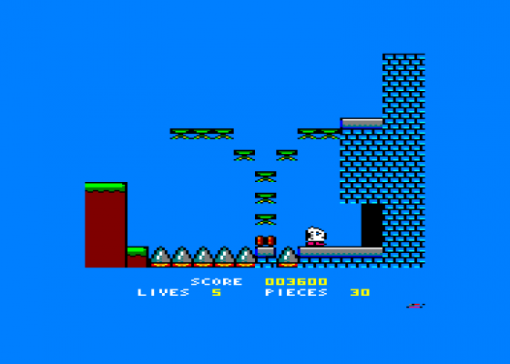 Jigsaw Rescue Screenshot 5 (Amstrad CPC464)