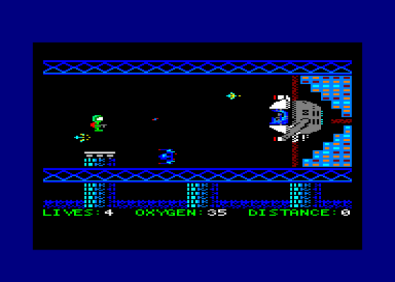 Kyd Cadet - The Eyeburx Plee Screenshot 5 (Amstrad CPC464)