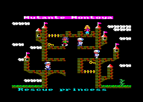 Mutante Montoya Screenshot 5 (Amstrad CPC464)