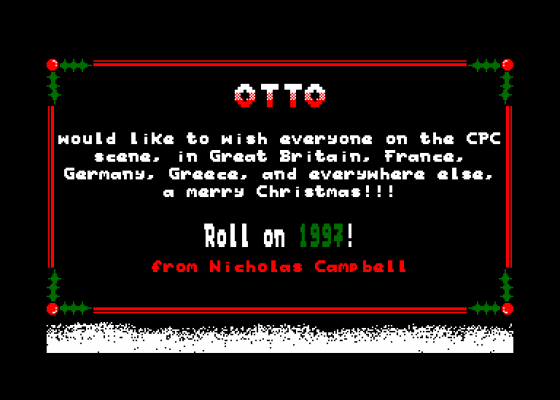 Otto Issue 4 Screenshot 5 (Amstrad CPC464)