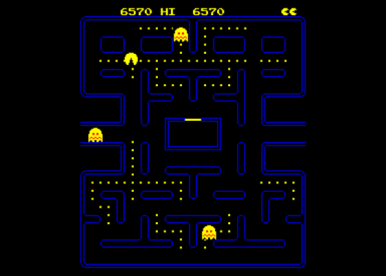 Pac-Man Emulator Screenshot 5 (Amstrad CPC464)