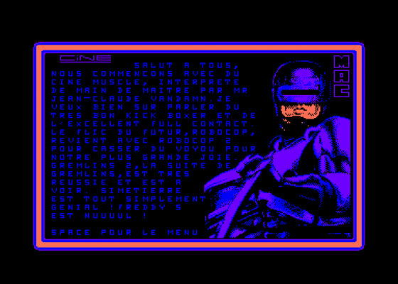 Palmier 1 Screenshot 5 (Amstrad CPC464)