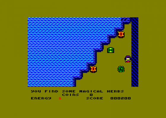 Potato Rescue Screenshot 5 (Amstrad CPC464)