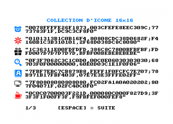 RSX SymbolXXL Screenshot 5 (Amstrad CPC464)