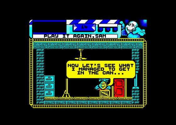 Seymour Take One! Screenshot 5 (Amstrad CPC464)