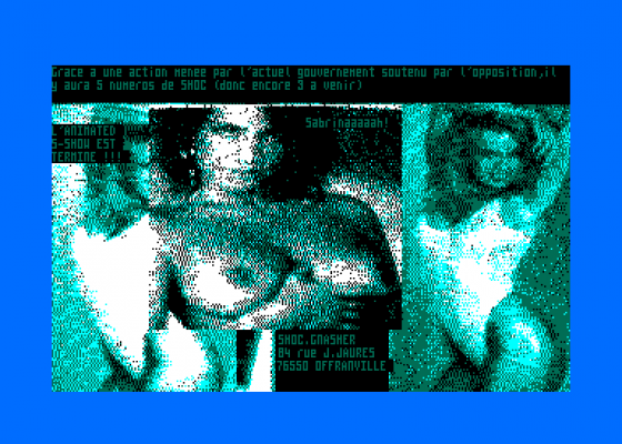 SHOC - Sexe & Humour, Ordinateur CPC 2 Screenshot 5 (Amstrad CPC464)