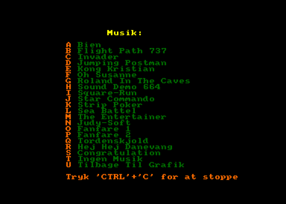 Sound & Grafik Screenshot 5 (Amstrad CPC464)