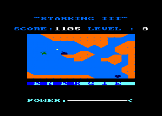 Starking III Screenshot 5 (Amstrad CPC464)