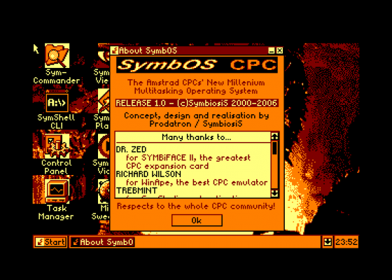 Symbos CPC Release 1.0