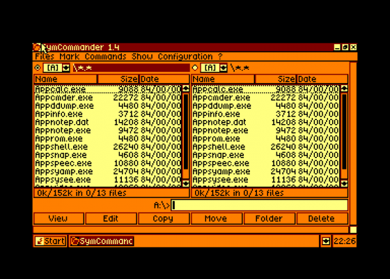 Symbos CPC Release 2.1 Screenshot 5 (Amstrad CPC464)