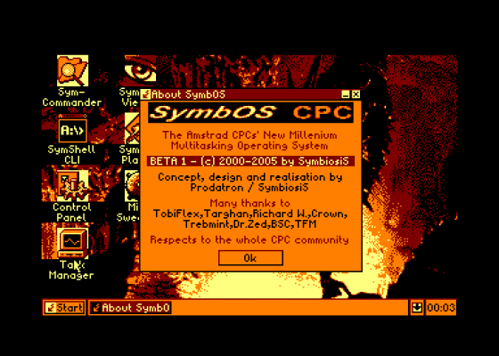 Symbos Version Beta 1