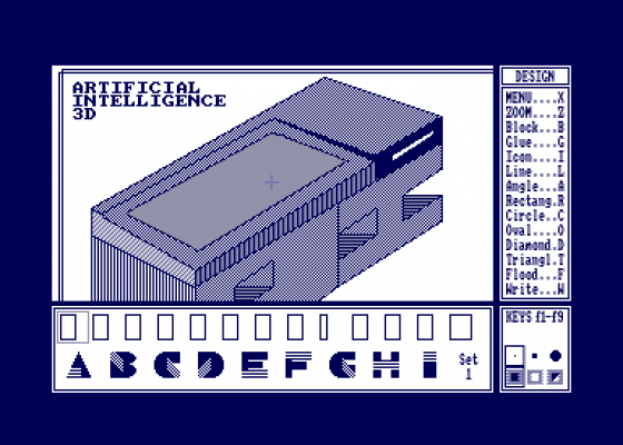 The Design EP Screenshot 5 (Amstrad CPC464)