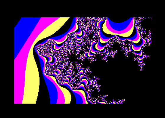 The Fractal Show Screenshot 5 (Amstrad CPC464)