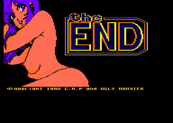 The Monster Demo Screenshot 5 (Amstrad CPC464)