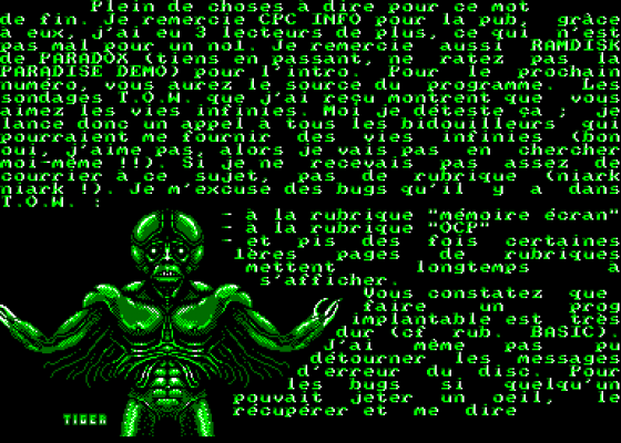 The Other World 2 Screenshot 5 (Amstrad CPC464)