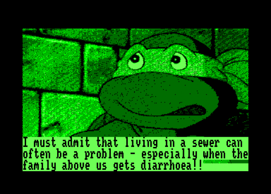 The Turtlemuck Slideshow Screenshot 5 (Amstrad CPC464)