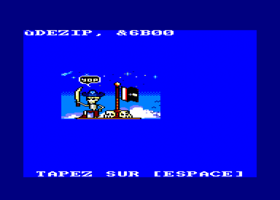 Zip-Zone Screenshot 5 (Amstrad CPC464)