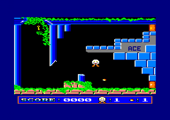 Gogly Screenshot 1 (Amstrad CPC464)