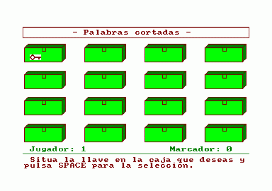 Juegos De Inteligencia 2 Screenshot 5 (Amstrad CPC464)