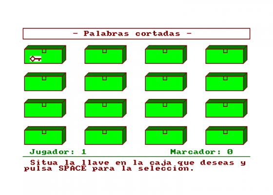 Inteligencia Screenshot 5 (Amstrad CPC464)