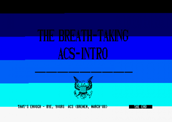 Breath Taking Intro Screenshot