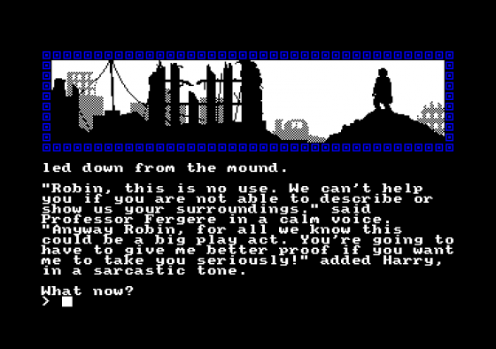 Mindfighter Screenshot 1 (Amstrad CPC464)
