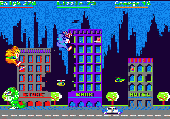 Rampage Screenshot 12 (Amstrad CPC464)