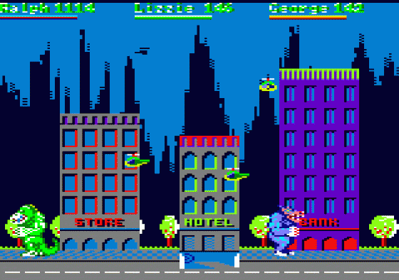 Rampage Screenshot 16 (Amstrad CPC464)