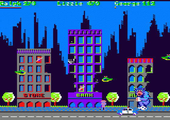 Rampage Screenshot 24 (Amstrad CPC464)