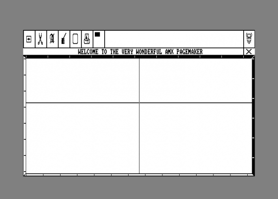 AMX Pagemaker Screenshot