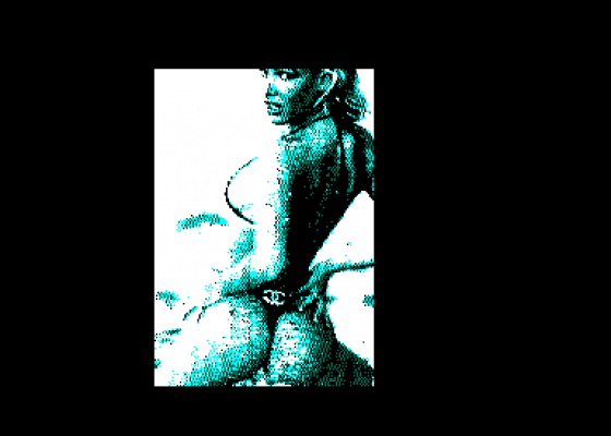 Ophelie Winter Slideshow Screenshot 5 (Amstrad CPC464)