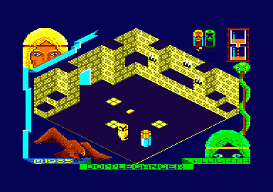 Doppleganger Screenshot 5 (Amstrad CPC464)