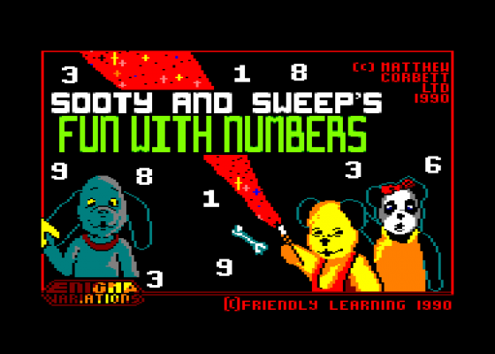 Sooty And Sweep's Fun With Numbers