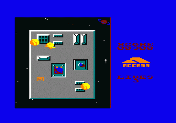 Metalyx Screenshot 1 (Amstrad CPC464)