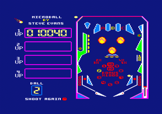 Microball Screenshot 1 (Amstrad CPC464)