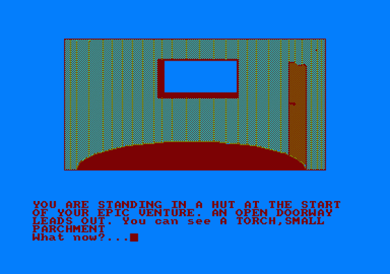 Mystery Of The Indus Valley Screenshot 1 (Amstrad CPC464)