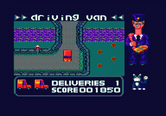 Postman Pat Screenshot 12 (Amstrad CPC464)