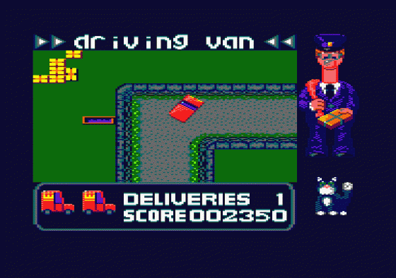 Postman Pat Screenshot 18 (Amstrad CPC464)