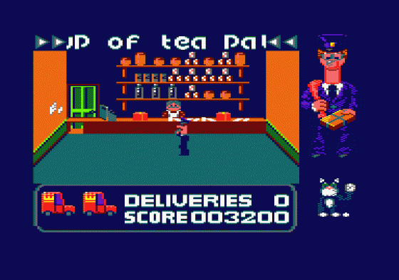 Postman Pat Screenshot 22 (Amstrad CPC464)