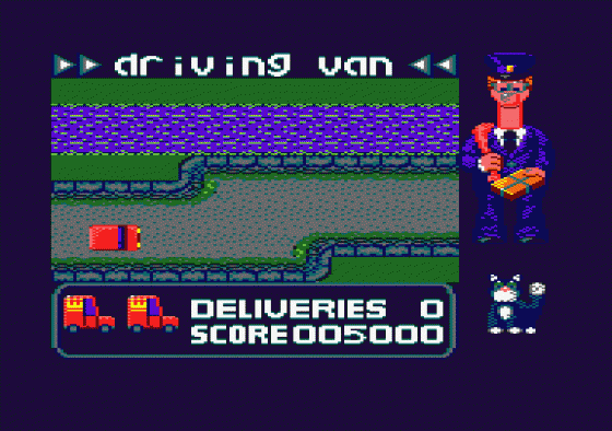 Postman Pat Screenshot 37 (Amstrad CPC464)