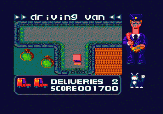 Postman Pat Screenshot 43 (Amstrad CPC464)